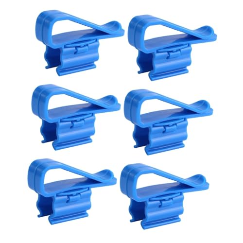 Happyyami 6 STK Clip Für Wasserrohre Röhrenhalter Für Aquarien Aquarieneimer Aquarium-Clip Halter Für Wassereimer Sieb Befestigungsklemme Für Aquarienpumpe Aquarienfilter Schlauchschelle von Happyyami