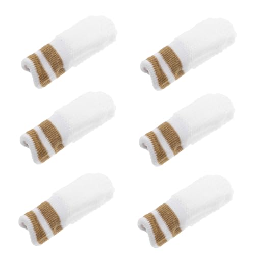 Happyyami 6st Zur Reinigung Von Haustieren Hundezahnbürste Hundefinger-Zahn-Finger-tücher Fingerzahnbürste Für Hunde Fingerwischtücher Für Hunde Hündchen-fingerwischtücher Nylon von Happyyami