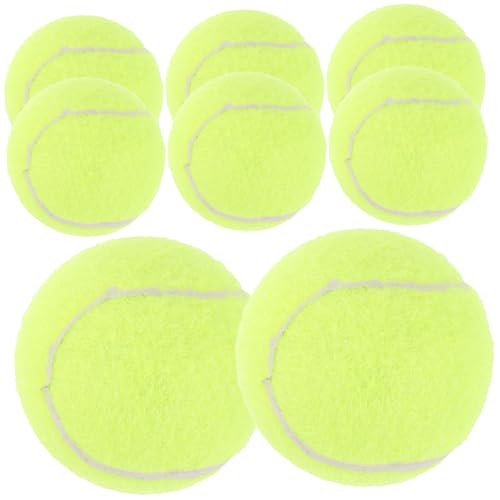 Happyyami 8 Stück Training Tennis High Bounce Hundeball Tennisbälle Haustiere Apportierspielzeug Tennisbälle Für Hunde Wurfbälle Tennis Übungsbälle Hundetrainingswerkzeuge Haustier von Happyyami