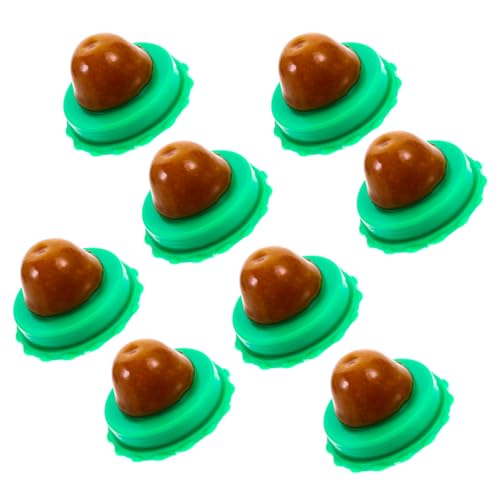 Happyyami 8St Katze süßigkeiten lecken lecken spaß Katzenbonbons Leckerli für Katzen Katzenminze Banane leckbar katzenminze Spielzeug Catnip Spielzeug Katze Katzenminze Snack-Süßigkeit Green von Happyyami