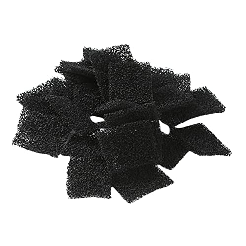 Happyyami 90 STK Filter Für Trinkbrunnen Austausch des Wasserfilters Für Haustiere Katzenbrunnenfilter Wasserfilter Für Haustiere Wasserspender Filter Schwammfilter Für Aquarien Pu-Schwamm von Happyyami