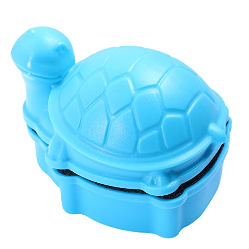 Happyyami Aquarium Bürstengriff Aquarium Schaber Skimmer Magnet Auto Aquarium Schaber Windschutzscheibe Aquarium Wäscher Aquarium Bürste Scheuerpads Wasserblau von Happyyami