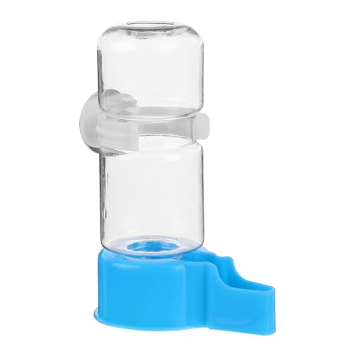 Happyyami Automatischer Trinkbrunnen Vogelnetz Katzenkäfig Vogelwasserspender Spieß Vogelnest coop Vogel wasserspender Vogel tränke Futterautomat für Vögel Vogel-Trinkwerkzeug Eisen Sky-Blue von Happyyami