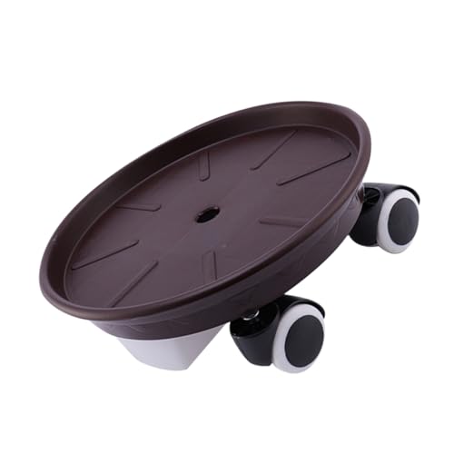 Happyyami Rollender Pflanzenständer Mit Universellen Rädern Abnehmbarer Blumentopfuntersetzer Langlebig Und Für Pflanzenpflege Drinnen Und Draußen Happyyami Rollender Pflanzenständer Mit Universellen Rädern Abnehmbarer Blumentopfuntersetzer Langlebig Und Für Pflanzenpflege Drinnen Und Draußen von Happyyami