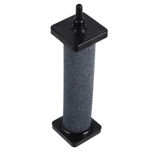 Happyyami Blasenstein Diffusor Hydroponischer Luftstein Fisch Bubbler Ausströmersteine ​​für Aquarien Luftstein Für Aquarien Großer Luftstein Aquarium Luftstein Luftsäulenstein Black von Happyyami