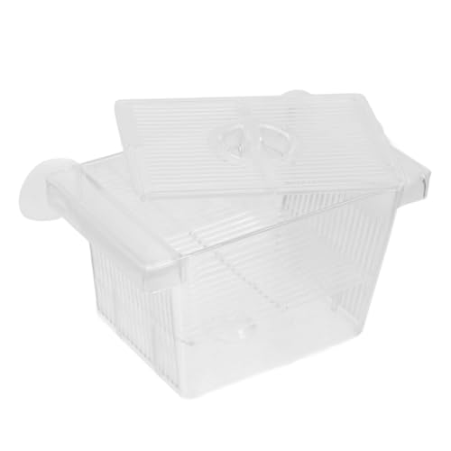 Happyyami Box Fry Box Brutkasten Trenner Aquarium Kindergarten Aquarium Fisch Schildkröten Lebensraum Aquarium Brüterei Aquarium Zubehör Betta Aquarium Mit Trennwand Fisch Isolationskoffer von Happyyami