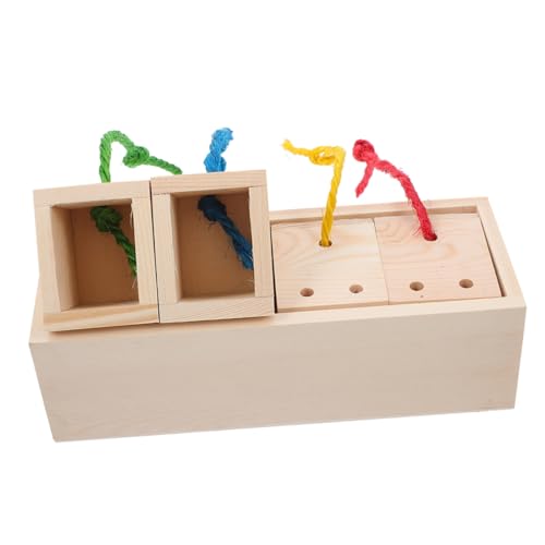 Happyyami Box Für Hamster Auf Nahrungssuche Futterspender Für Haustiere Hamsterfutter Versteckter Ort Hamsterfutter Versteckspielzeug Hamster Kauspielzeug Leckereien Verstecktes von Happyyami