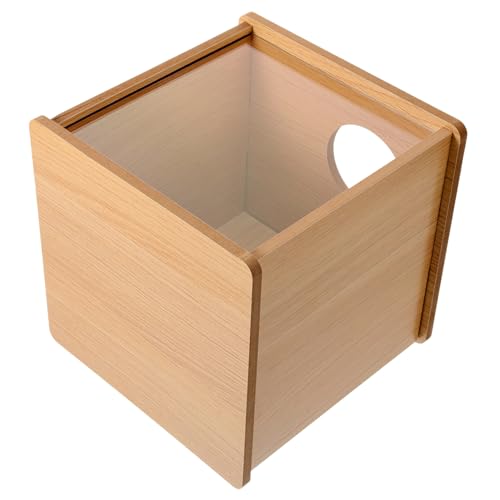 Happyyami Box Zum Graben Von Hamstern Zubehör Für Hamster Transparente Badewanne Für Hamster Durchsichtiges Badezimmer Für Hamster Für Den Haushalt Badewanne Für Hamster von Happyyami