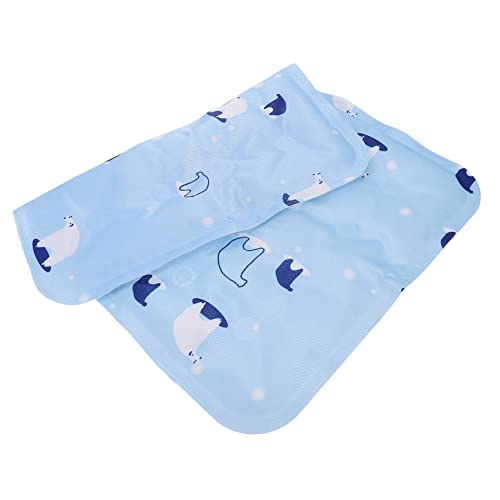 Happyyami Eismatte Für Haustiere Kleines Katzenhundebett Kühlmatte Für Welpen Haustier-kühlmatten Für Hunde Sommer Hundebett Schlafmatte Für Kleine Hunde Bequemes Hundenest PVC- von Happyyami