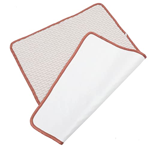 Happyyami Eismatte für Haustiere waschbares hundebett Betten Wasserdichtes Hundebett kühlmatten für Haustiere Cooling mat for Dogs Bequeme Hundematte Kühlkissen für den Haushalt Tuch Coffee von Happyyami