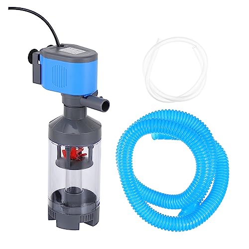 Happyyami Filter Für Fischbecken Wasserfilter Für Aquarium Aquarienfilter Aquarium-Toilette Pumpe Zum Sammeln Von Fischmist Wasserpumpe Versorgung Mit Aquarien Fischtoilette Blue Abs von Happyyami