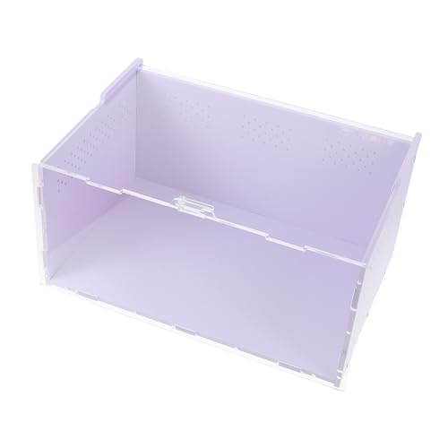 Happyyami Fütterungsbox Für Kletterinsekten Transparente Terrarienbox Für Spinnen Und Andere Reptilien Pflege Und Zuchtbehälter Ideal Für Heimtierhaltung von Happyyami