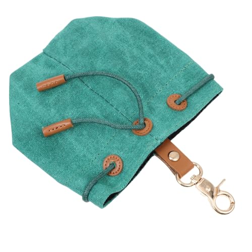 Happyyami Futterautomat für Haustiere Tragetasche für Tiernahrung Leckerbissen für Hunde Müll hundefutterbeutel Dog Treat Bag tragbare Leckerlitasche Multifunktions-Leckerli-Tasche Segeltuch von Happyyami