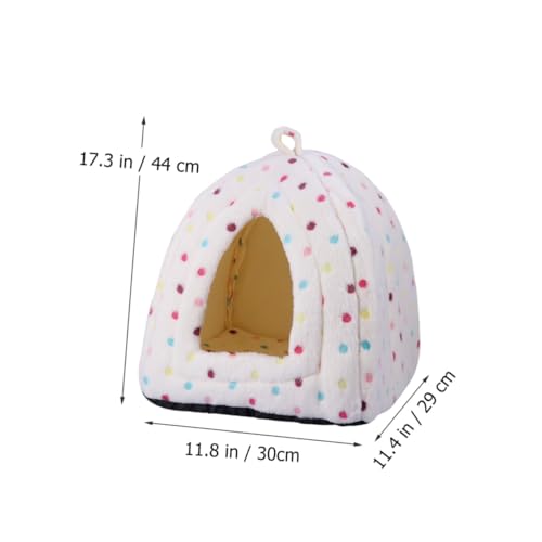 Happyyami Golden Retriever Hundebett Heimtierbedarf Welpenzubehör Haustier Höhle Jurte Haustierprodukte Zelt Zwinger Hundehütte Haustierzubehör Bichon Haustierbett Katzennest von Happyyami