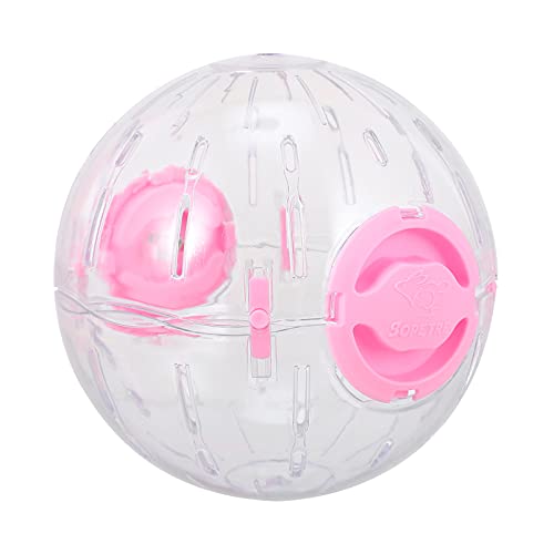 Happyyami Hamster Laufball Sport Hamsterräder Spinner Auto Hamster-Übungsbälle Mausrad Hamster hamsterspielzeug nager Laufball für Haustiere Hamster-Fitnessball Plastik von Happyyami