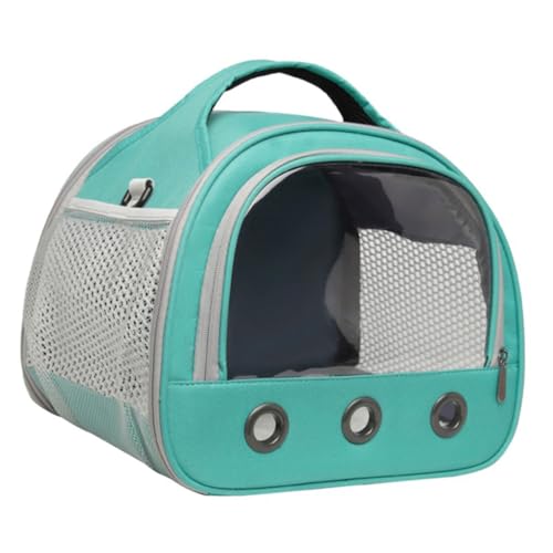 Happyyami Tragbare Hamster-Tragetasche Kleintiertasche Belüftete Flugreisetasche für Haustiere für Meerschweinchen Chinchillas Eichhörnchen von Happyyami