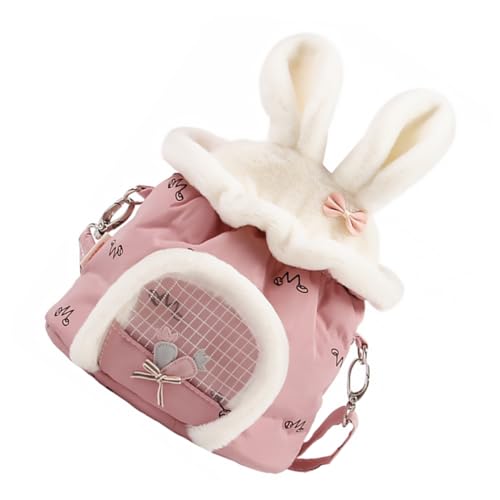 Happyyami Hamster Tragetasche Mit Schultergurt Faltbare Reisetasche Für Kleine Haustiere Ideal Für Outdoor Aktivitäten Squirrel Carrier Bag Für Reisen Mit Ihrem Hamster von Happyyami