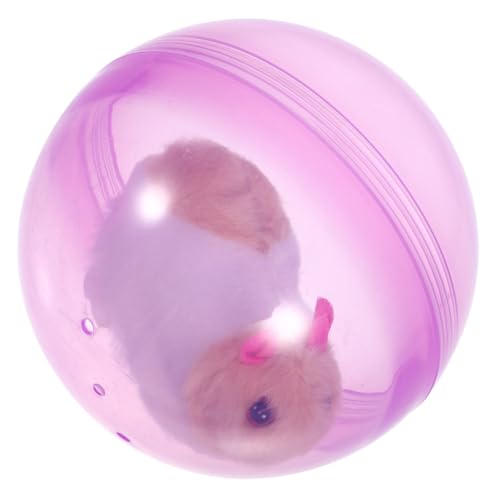 Happyyami Hamsterballspielzeug Kätzchen-Ball-Spielzeug Katzen-Teaser-Spielzeug Spielzeug Zum Necken Von Katzen Kätzchen Neckendes Spielzeug Haustierbedarf Elektronisches Bauteil Rosa von Happyyami