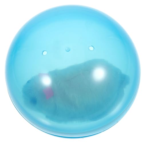 Happyyami Hamsterballspielzeug Spielzeug Für Hauskatze Interaktives Spielzeug Für Katzen Kätzchen-Ball-Spielzeug Bewegliches Katzenspielzeug Kätzchen Teaser Spielzeug Sky-Blue Plastik von Happyyami