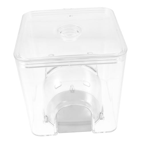 Happyyami Hamsterkühlhaus Hamster Versteck meerschweinchen Bett Wasserkühlnest kühlmatte Hamster Cooling House for Hamster Hamsterversteck kühler Kühlnest für Hamster Aluminium Transparent von Happyyami