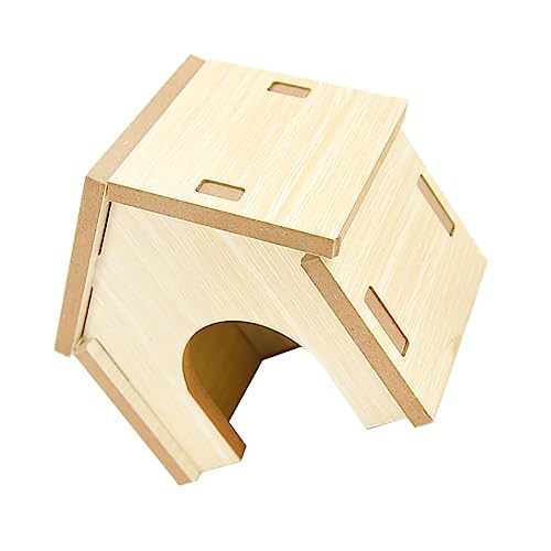 Happyyami Hamsternest Hamsterverstecke Hamster Winterkäfig Hängematte für Winterratten Hamster Stehhängematte Hamster Spielzeug hamsterspielzeug Hamster verstecken Hamsterhaus Khaki von Happyyami