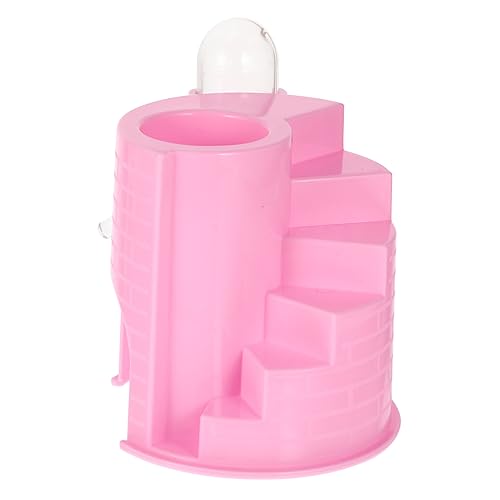 Happyyami Hamsternest Wasserspender Hamsterhaus Meerschweinchen Bett Hamsterhaus Spielzeug Meerschweinchen Versteck Guniea- Nach Hause Hamsterversteck Spielzeug Für Haustiere Rosa Abs von Happyyami