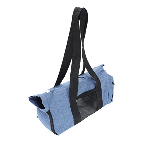 Happyyami Handtasche pet Backpack Hunde transporttasche hundetransporttasche bläulich Haustier atmungsaktive hundetragetasche Welpen Hund Tragetasche atmungsaktive Hundetasche Polyester Blue von Happyyami