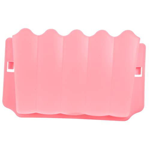 Happyyami Hasengrasständer Feeder Für Kaninchen Kaninchen-zubehör Hasenfutterspender Hamsterfutter Aufbewahrungsschale Futternapf Kleiderbügel Essen Kaninchen Hängen Halter Heu Rosa Plastik von Happyyami