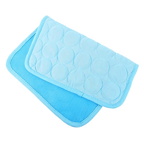 Happyyami Haustier Eismatte Welpen Kühlmatte Haustier Schlafkissen Haustier Kühlkissen Igel Kühlmatte Waschbare Hunde Pads Kleintier Hunde Selbstkühlmatte Kaninchen Kühlplatte Hunde von Happyyami