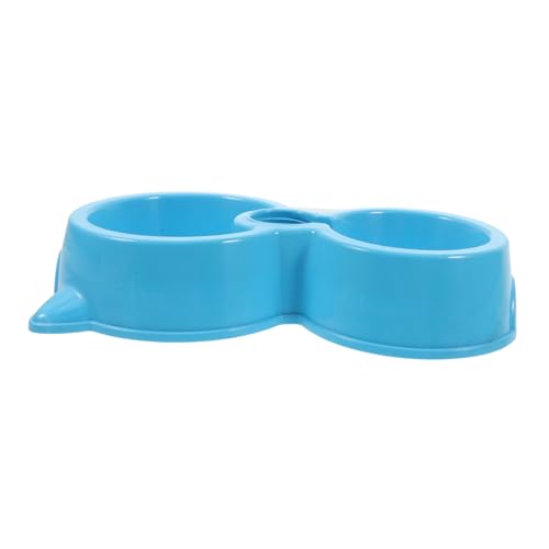 Happyyami Hundenapf Anbringbare Wasserflasche Futterspender für Hunde Slow Feeder Bowl Trinksystem von Happyyami