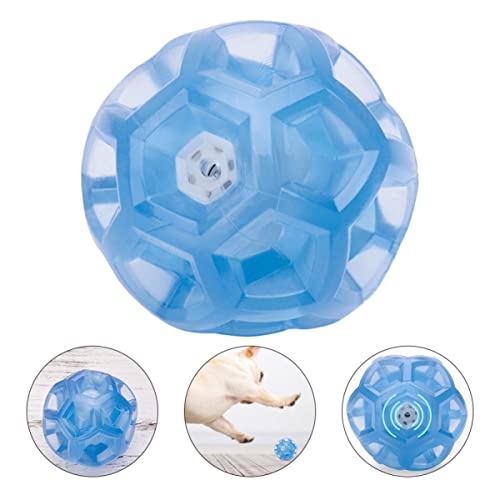 Happyyami Haustier Kauspielzeug Interaktives Hundespielzeug Für Große Hunde Für Haustiere Quietschend Hundewerfer Heiser Welpe Haustier Hund Blue von Happyyami