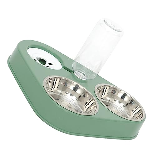 Happyyami Haustier Trinkbecken Katzen Wasserspender Flaschen Wasserbrunnen Filter Kätzchen Wassernapf Hundenapf Katzen Haustier Futterspender Katzennapf Automatischer Hunde von Happyyami