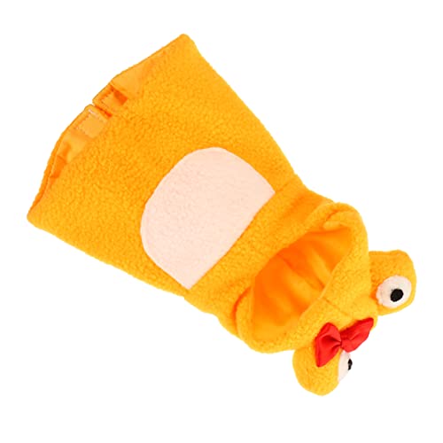 Happyyami Haustier-Vogel-Kleidung Halloweenkostü Lustiger Papagei Nymphensittich Windel Papageienkleidung Neugeborene Windeln Vogelwindel Kleines Vogelkostü Vogelfluganzug Hund Polarfleece von Happyyami