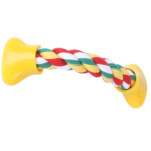 Happyyami Haustier interaktives zähneputzen Dog Toys Kauspielzeug für Hunde Quietschspielzeug für Hunde aus Plüsch Kauspielzeug für Welpen zum Zahnen zähes Hundespielzeug von Happyyami