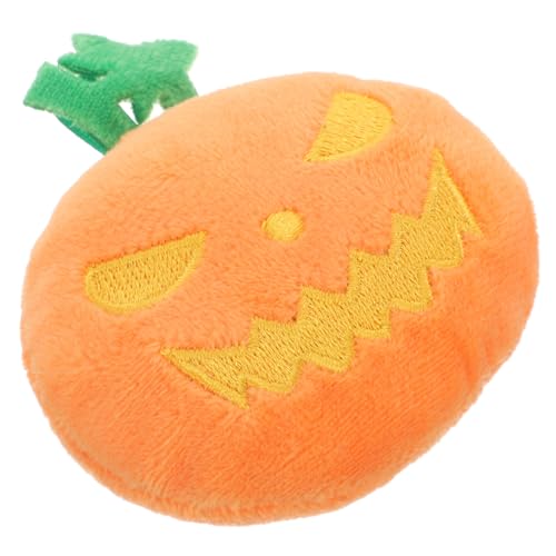 Happyyami Haustier-plüschpuppe Kätzchen Hundespielzeug Bellen Wassersensormatte Für Katzen Für Kätzchen Halloween-haustiersachen Katzenspielzeug Interaktiv Quietschend Orange von Happyyami