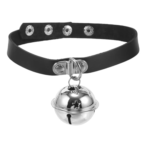 Happyyami Haustierhalsband Welpenunterlagen Hund bellen für kleine Hunde Kragen Hundefutter pet Supplies haustierbedarf Dog Collars Halsband für Hunde für Haustiere Pu Black von Happyyami