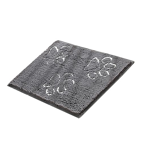 Happyyami Haustierkissen Animal Polster sicherungssplint Tier-Teppichmatte Tierbettmatte Schützende Unterlage duschmatte Schlafmatte für Haustiere Haustier Hundedecke super Decke Dark Grey von Happyyami