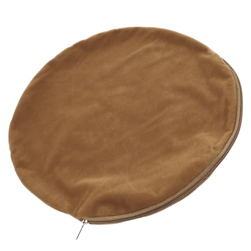 Happyyami Haustiermatte Heizkissen wärmende Matte für den Innenbereich kleine Heizdecke Heizmatte für Katzen pet Heating pad Katze heizdecke Abdeckung Heizdecke für Haustiere Baumwolle Brown von Happyyami