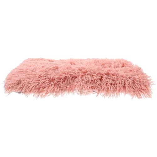 Happyyami Haustiermatte Hundebett Hundekäfig mit Kapuze Hamster Flauschige hundedecke Animal Polster Animal Blanket haustierfeldbett pet Bed Ratten-Badematte Meerschweinchenfutter Tuch Rosa von Happyyami