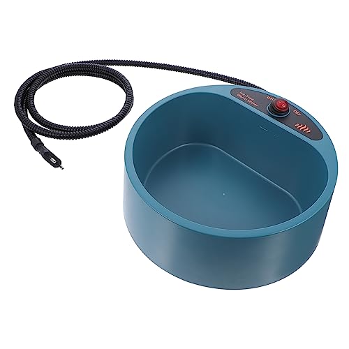 Happyyami Haustiernapf Warmhaltebehälter Essen Haustiere Lebensmittelbehälter Schüssel Mit Automatischer Temperaturregelung Futternapf Für Katzen Behälter Für Tiernahrung Abs Green von Happyyami