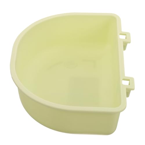 Happyyami Haustiernapf pet Feeder pet Water Bowl cat Bowls katzennäpfe dogbowl Vogelkäfig behandelt Tassen Schüssel für Haustiere Kaninchenschalen Näpfe für kleine Katzen Plastik Light Green von Happyyami