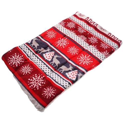 Happyyami Haustierstreu Hundebett aus Memory-Schaum Hundebetten Hundebett draußen Betten für Hunde großes Hundebett pet Heating pad pet Bed Schlafkissen Katzenkissen zum Schlafen Flanell von Happyyami