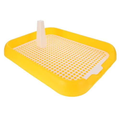 Happyyami Haustiertoilette Zugtöpfchen Hundetoilette Toilette Großes Hundetöpfchen Tablett Stabile Konstruktion Stabiles Material von Happyyami