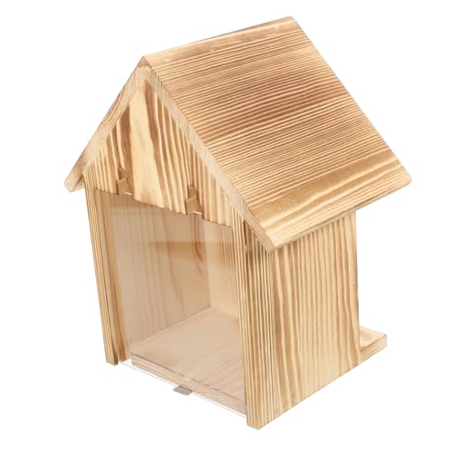 Happyyami Hölzernes Hängendes Vogelhaus Hühnerhaus Fenster Vogelhaus Kits Vogelhäuschen Für Draußen Vogelhäuser Fenster Vogelnest Vogelhaus Fenster Fenster Vogelhaus DIY von Happyyami