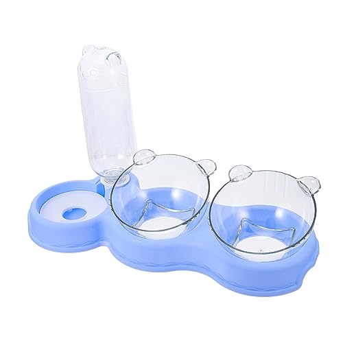 Happyyami Household Pet Bowl Detachable Water Dispenser Pet Dog Feeder Anti-Skid Pet Bowl Pet Accessory von Happyyami