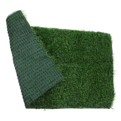 Happyyami Hunde PIPI Pad Hunde PIPI Matte Welpen PIPI Pads Haustier PIPI Pad Für Hunde Welpen PIPI Pad Mit Künstlichem Gras Künstliches Gras Pad Hunde PIPI Pad Hundetöpfchen Pad Mit von Happyyami