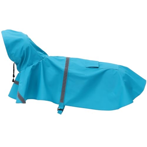 Happyyami Hunde Regenmantel Mit Kapuze Regenjacke Regenponcho Hundemäntel Hundekleidung Regenmantel Für Hunde Regenmäntel Für Hunde Hunde Regenmäntel Für Kleine Hunde Haustier von Happyyami