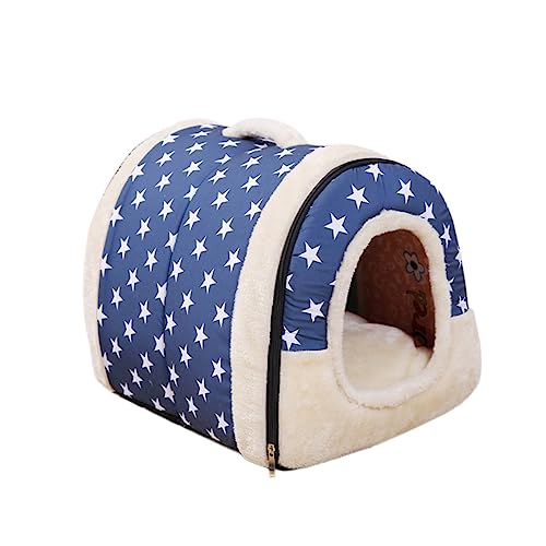 Happyyami Hundebett Haustiersack Meerschweinchen Versteck Einstreu Für Meerschweinchen Kleines Haustierhaus Waschbares Haustierbett Katzennest Glattes Haar Herbst Und Winter Katzenhausbett von Happyyami