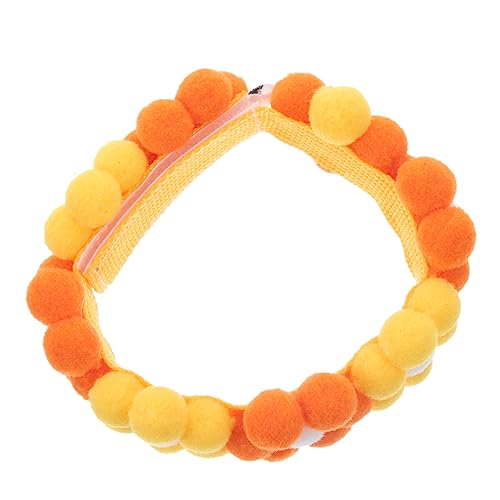 Happyyami Hundefliege -kätzchenhalsband Hundehalsbänder Für Mittelgroße Hunde Katzenhalsband Für Kleine Hunde Blumen Hundehalsband Welpenhalsband Blumenverzierungen Hund Groß Polyester von Happyyami