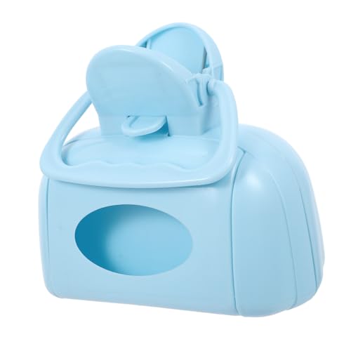 Happyyami Hundekotschaufel hundekot Eimer Hundekotsammler Hund Holt Pooper Scooper ab Clip zum Aufsammeln von Hundekot Mülleimer für Hundekot Schaufeln für Hundefutter Abs Sky-Blue von Happyyami